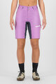 KARPOS Cycling shorts without bib - VAL VIOLA W - purple