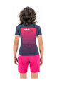 KARPOS Cycling short sleeve jersey - VERVE EVO - pink/grey