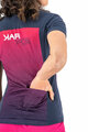 KARPOS Cycling short sleeve jersey - VERVE EVO W - blue/pink