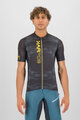 KARPOS Cycling short sleeve jersey - GREEN FIRE - black/yellow