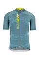 KARPOS Cycling short sleeve jersey - GREEN FIRE - yellow/blue