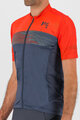 KARPOS Cycling short sleeve jersey - GREEN FIRE - red/grey