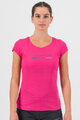 KARPOS Cycling short sleeve t-shirt - VAL FEDERIA W - pink