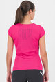 KARPOS Cycling short sleeve t-shirt - VAL FEDERIA W - pink