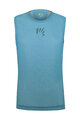 KARPOS Cycling sleeve less t-shirt - VERVE MESH - blue