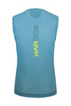 KARPOS Cycling sleeve less t-shirt - VERVE MESH - blue
