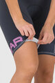 KARPOS Cycling shorts without bib - VERVE EVO W - blue/pink