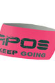 KARPOS Cycling headband - PELMETTO - pink/green