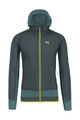 KARPOS Cycling thermal jacket - LAVAREDO WINTER - green