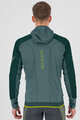 KARPOS Cycling thermal jacket - LAVAREDO WINTER - green