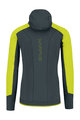 KARPOS Cycling thermal jacket - LAVAREDO WINTER - yellow/green