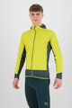 KARPOS Cycling thermal jacket - LAVAREDO WINTER - yellow/green