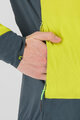 KARPOS Cycling thermal jacket - LAVAREDO WINTER - yellow/green