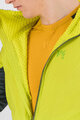 KARPOS Cycling thermal jacket - LAVAREDO WINTER - yellow/green