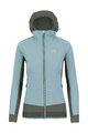 KARPOS Cycling thermal jacket - LAVAREDO WINTER W - blue/green