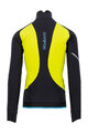 KARPOS Cycling thermal jacket - LAVAREDO FLEECE - yellow/black
