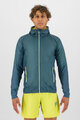 KARPOS Cycling windproof jacket - LAVAREDO EVO - blue/yellow