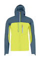 KARPOS waterproof jacket - LAVAREDO RAIN EVO - yellow/blue