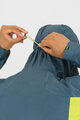 KARPOS waterproof jacket - LAVAREDO RAIN EVO - yellow/blue