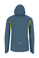 KARPOS waterproof jacket - LAVAREDO RAIN EVO - yellow/blue