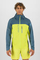 KARPOS waterproof jacket - LAVAREDO RAIN EVO - yellow/blue