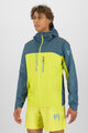 KARPOS waterproof jacket - LAVAREDO RAIN EVO - yellow/blue