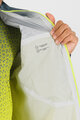 KARPOS waterproof jacket - LAVAREDO RAIN EVO - yellow/blue