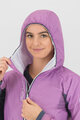 KARPOS waterproof jacket - LAVAREDO RAIN EVO W - purple/grey