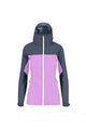 KARPOS waterproof jacket - LAVAREDO RAIN EVO W - grey/purple