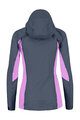 KARPOS waterproof jacket - LAVAREDO RAIN EVO W - grey/purple