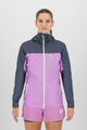 KARPOS waterproof jacket - LAVAREDO RAIN EVO W - grey/purple