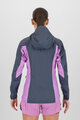 KARPOS waterproof jacket - LAVAREDO RAIN EVO W - grey/purple