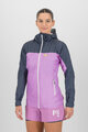 KARPOS waterproof jacket - LAVAREDO RAIN EVO W - grey/purple