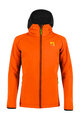 KARPOS Cycling windproof jacket - LAVAREDO KID WINTER - orange/black