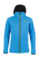 KARPOS Cycling windproof jacket - LAVAREDO KID WINTER - blue/black