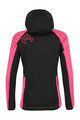 KARPOS Cycling windproof jacket - LAVAREDO KID WINTER - pink/black