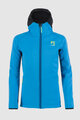 KARPOS Cycling windproof jacket - LAVAREDO WINTER KIDS - blue/black