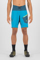 KARPOS Cycling shorts without bib - VAL DI DENTRO - blue