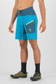 KARPOS Cycling shorts without bib - VAL DI DENTRO - blue