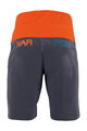 KARPOS Cycling shorts without bib - VAL DI DENTRO - blue/orange
