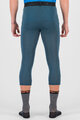 KARPOS Cycling underpants - DINAMICO 3/4 - blue