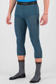 KARPOS Cycling underpants - DINAMICO 3/4 - blue