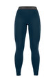 KARPOS leggins - DINAMICO MERINO 130 W - blue