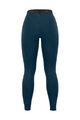KARPOS leggins - DINAMICO MERINO 130 W - blue