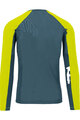 KARPOS Cycling long sleeve t-shirt - LAVAREDO - green/yellow