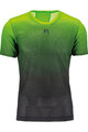 KARPOS Cycling short sleeve t-shirt - VERVE MESH - black/green
