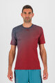 KARPOS Cycling short sleeve t-shirt - LAVAREDO ULTRA - red/blue