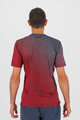 KARPOS Cycling short sleeve t-shirt - LAVAREDO ULTRA - red/blue