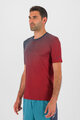 KARPOS Cycling short sleeve t-shirt - LAVAREDO ULTRA - red/blue