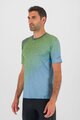KARPOS Cycling short sleeve t-shirt - LAVAREDO ULTRA - green/blue